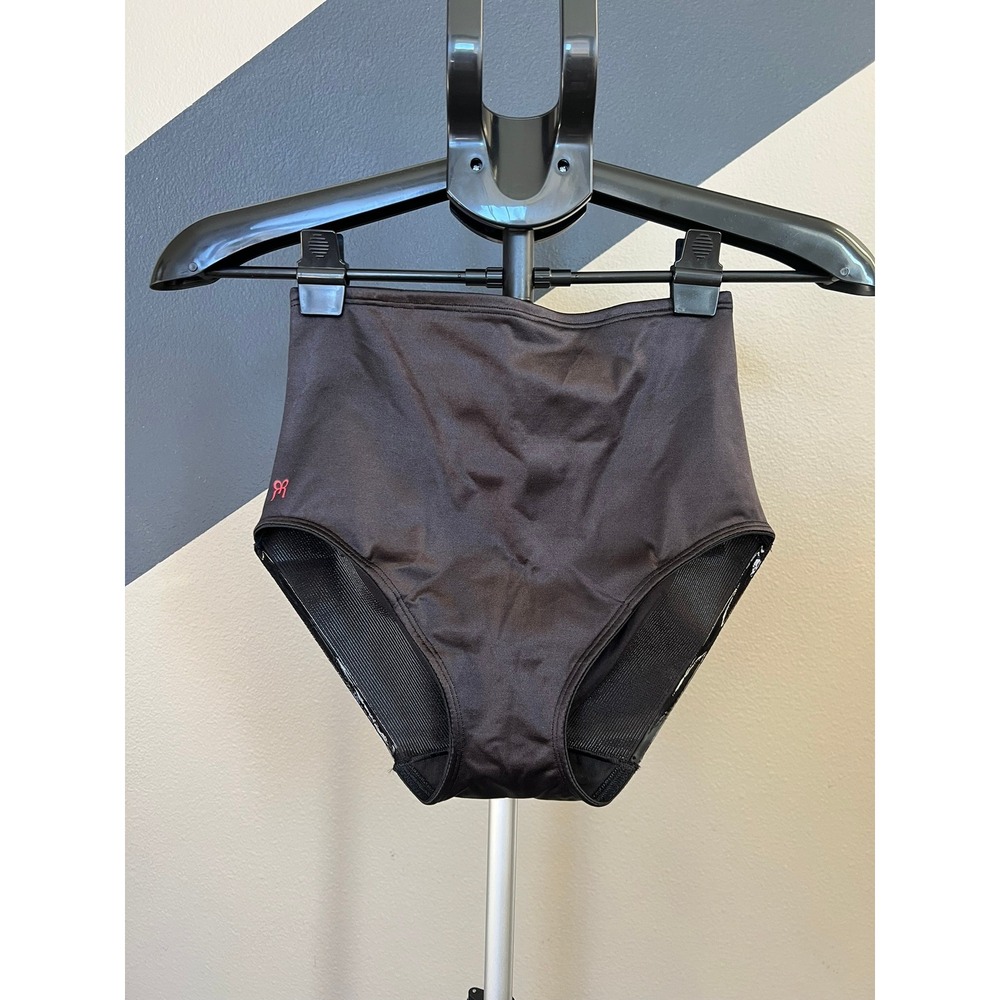 Ruby Ribbon Black High Waist Shaping Brief Size M